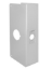 Show details for Don-Jo 214-S-CW Wrap Around Plate For Thicker Doors - Satin Stainless Steel 214 CW
